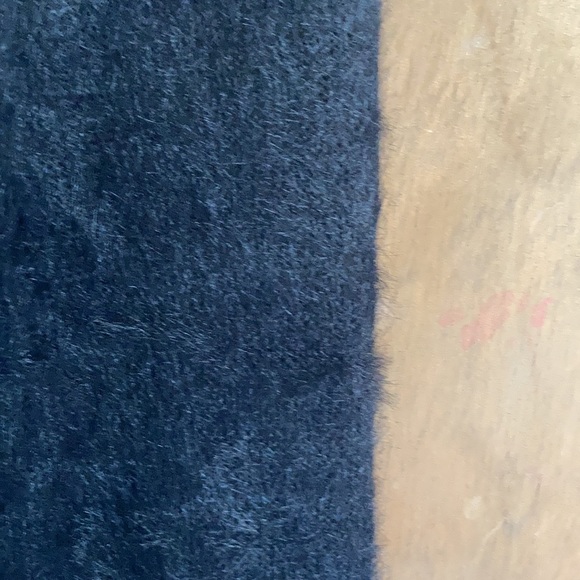 Relist 2/15 ❌ Cara Santana x Nine West black sweater w sequin chevron stripe XL - Picture 13 of 14